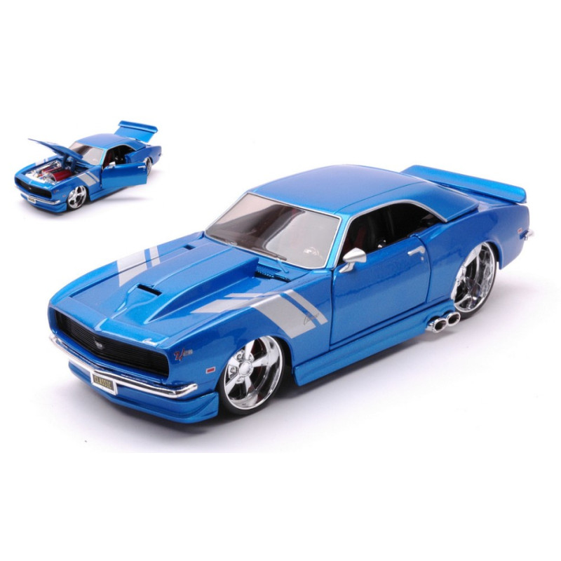 1:24 Maisto Chevrolet Camaro Z28 1968 Classic Muscle Blu