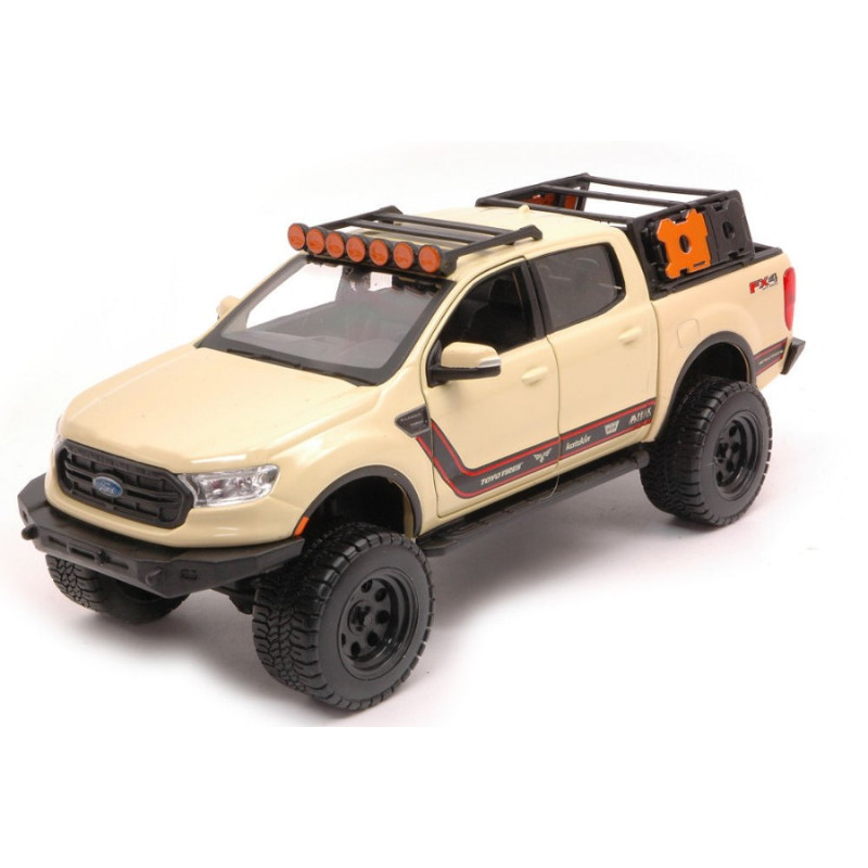 1:24 Maisto Ford Ranger 2019 OFF Road Beige 1:27