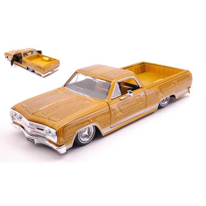 1:25 Maisto Chevrolet EL Camino Lowrider 1965 Oro