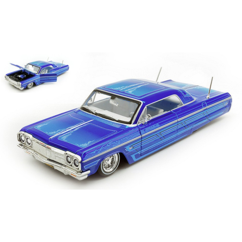 1:24 Maisto Chevrolet Impala SS 1964 Blu