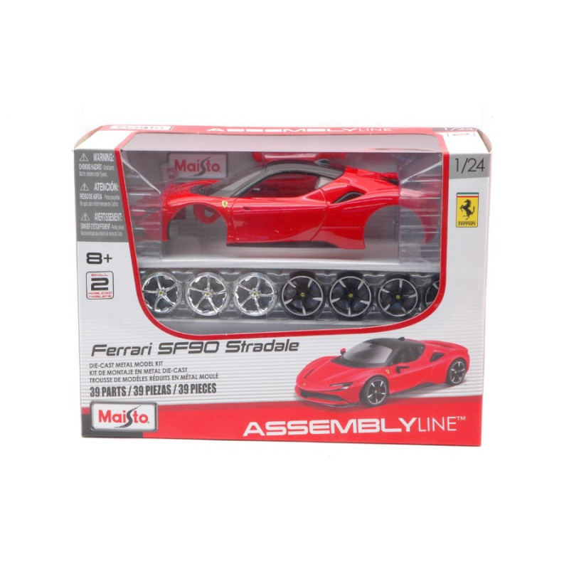 1:24 Maisto Ferrari SF90 Stradale 2020 Rosso KIT