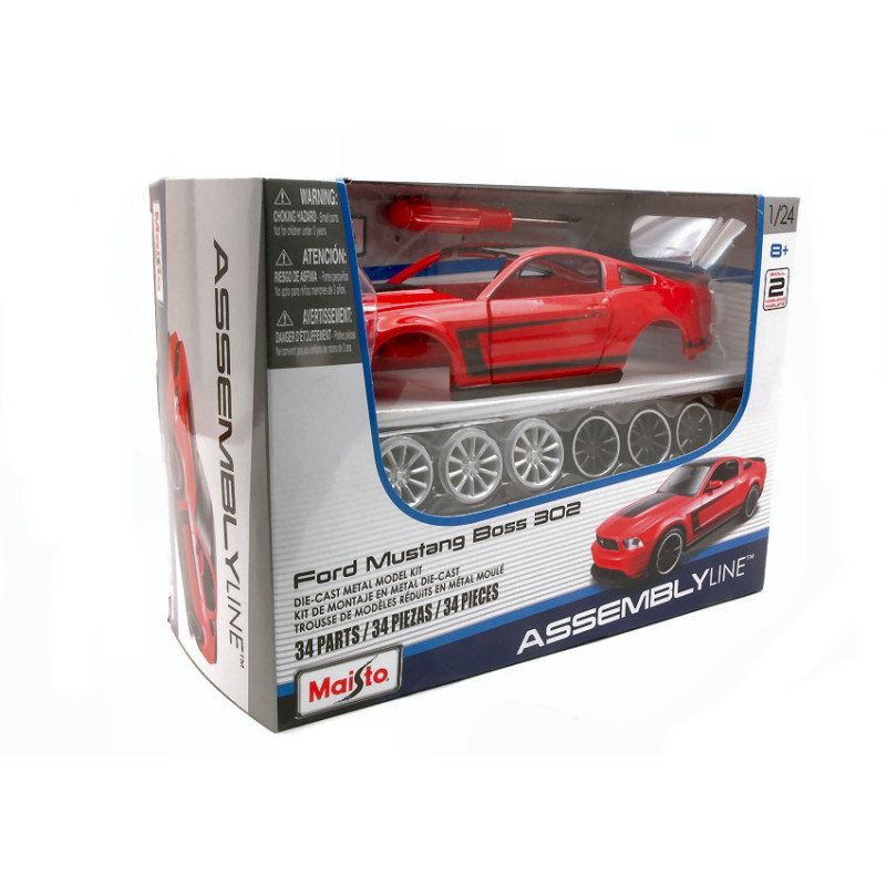 1:24 Maisto Ford Mustang Boss 302 2012 KIT