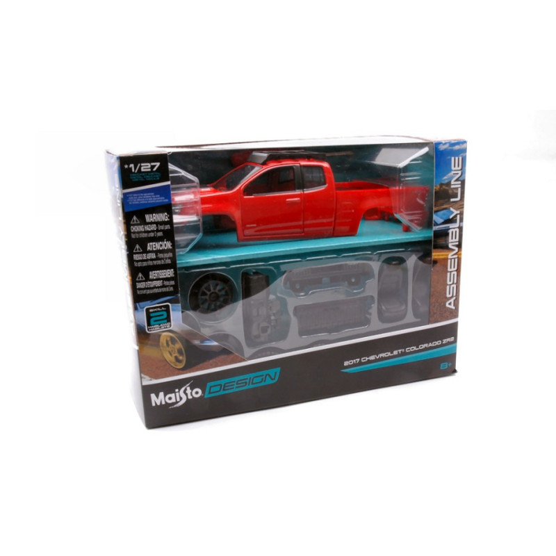 1:24 Maisto Chevrolet Colorado ZR2 2017 Rosso KIT