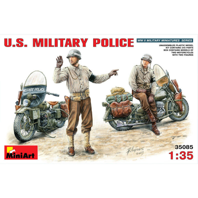 1:35 Miniart U.s. Military Police KIT