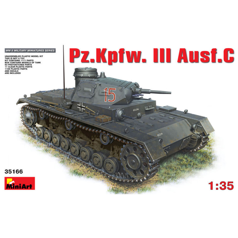 1:35 Miniart Pz.kpfw.iii Ausf.c KIT