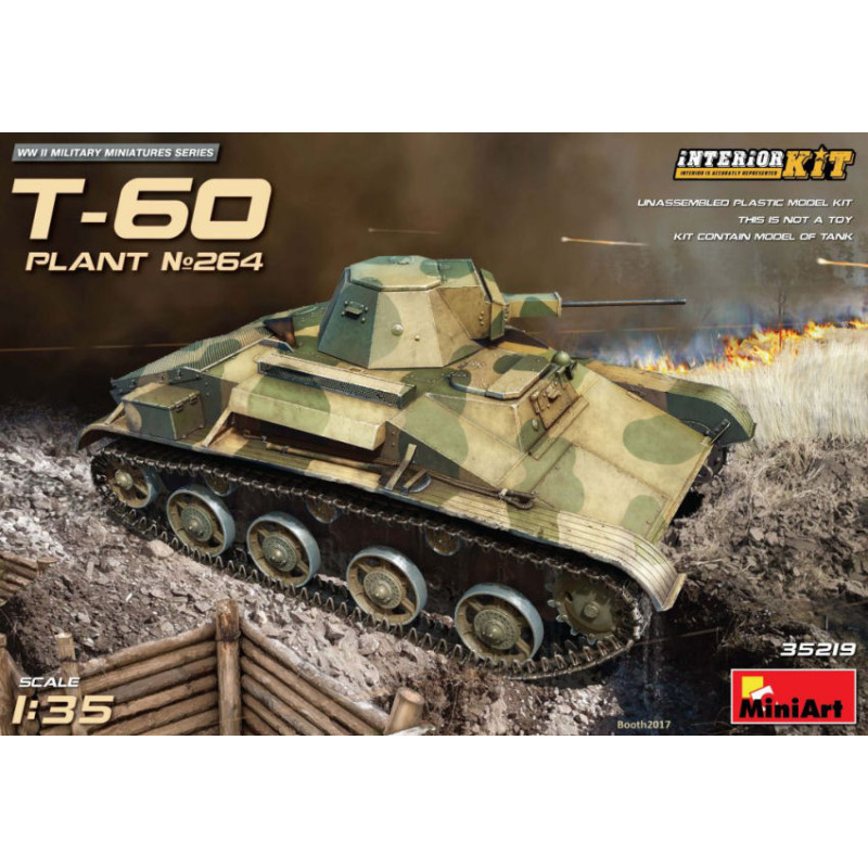 1:35 Miniart T 60 (PLANT.No.264 Stalingrad) KIT