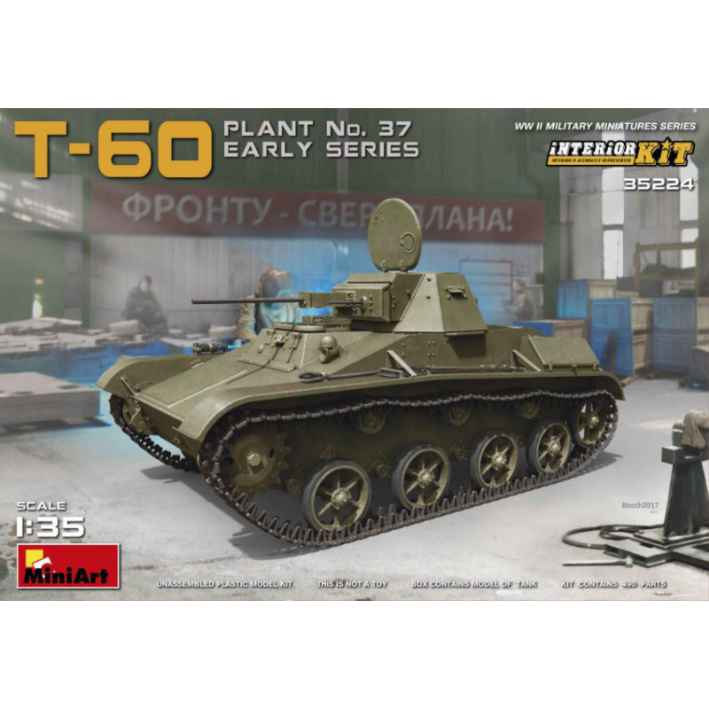 1:35 Miniart T 60 (PLANT.No.37 Early Series) KIT