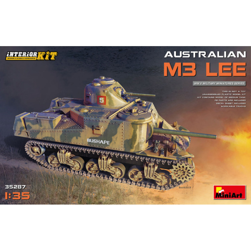 1:35 Miniart Australian M3 LEE Interior KIT