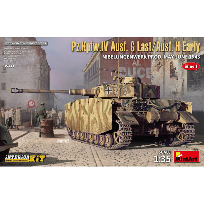 1:35 Miniart Pz.kpfw.iv Ausf.g last/h early KIT