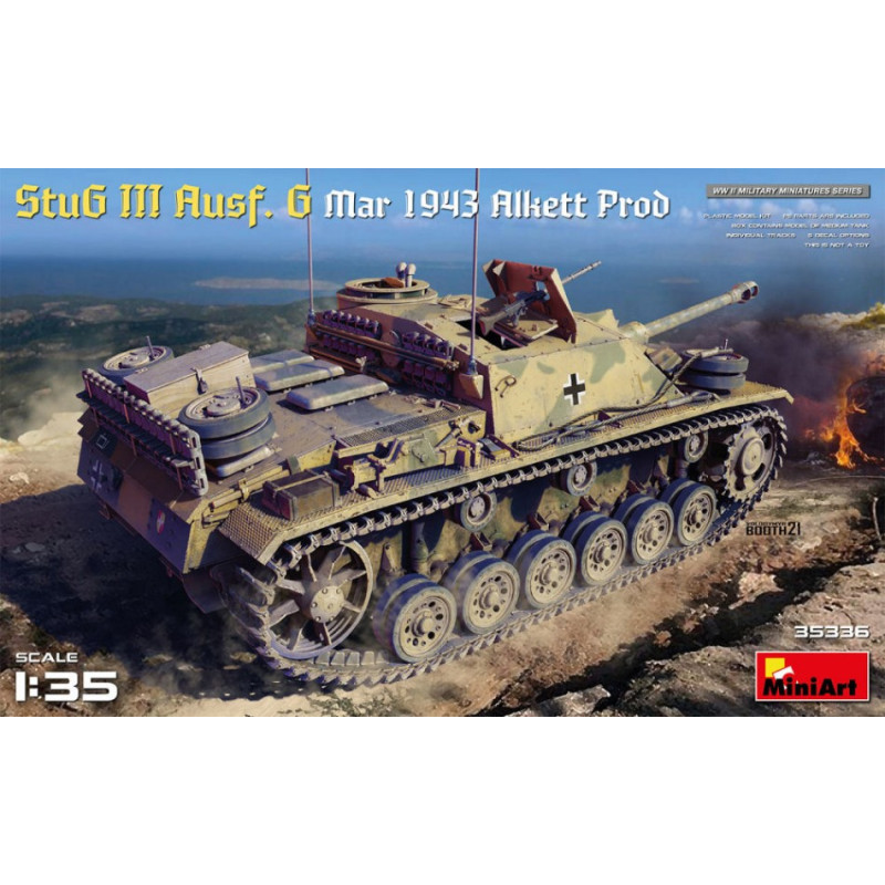 1:35 Miniart Stug III Ausf. G MAR.1943 Alkett Prod.kit