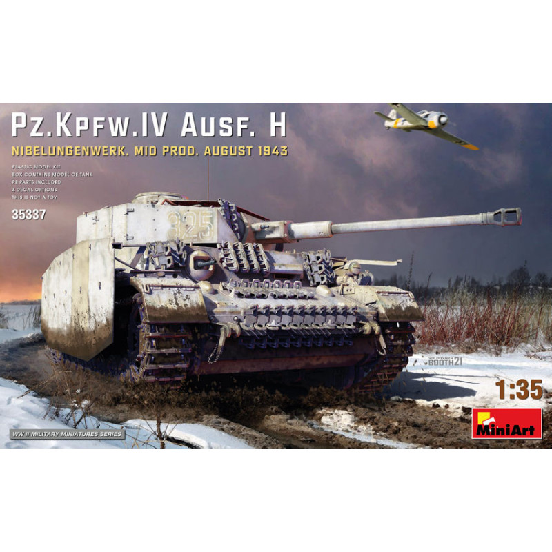 1:35 Miniart Pz.kpfw.iv Ausf.h.nibelungenw.mid Prod.kit