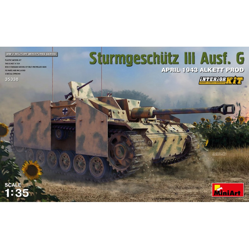 1:35 Miniart Sturmgeschutz III Ausf.g April 1943 KIT