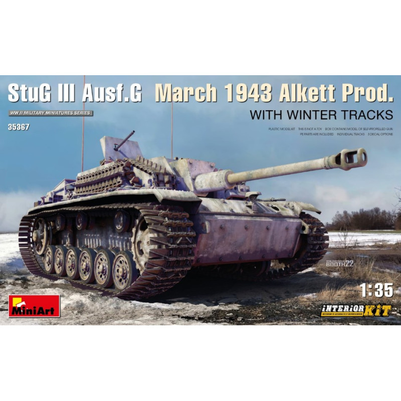 1:35 Miniart Stug III Ausf.g March 1943 KIT