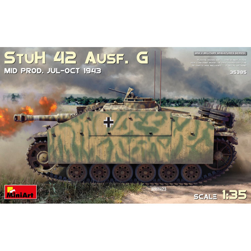 1:35 Miniart Stuh 42 Ausf.g MID Prod.(jul oct 1943) KIT