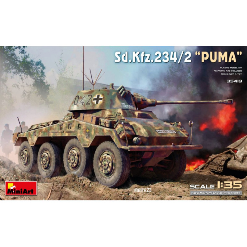 1:35 Miniart Sd.Kfz.234/2 Puma Interior KIT