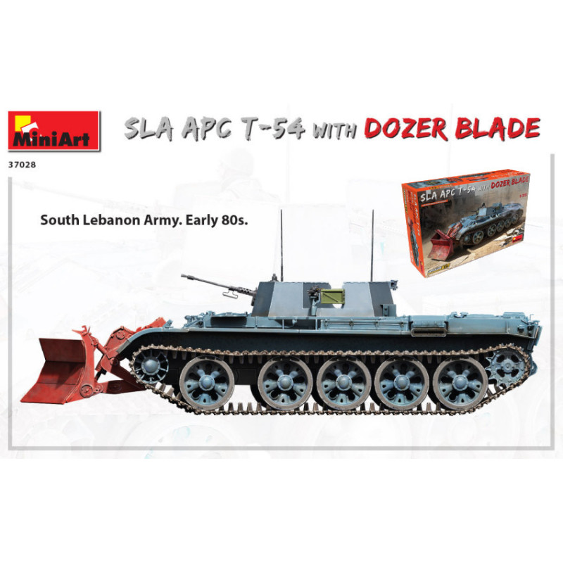 1:35 Miniart SLA APC T 54 W/dozer Blade Interior KIT