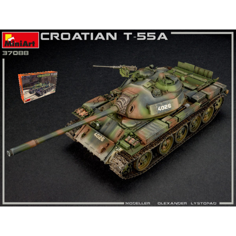 1:35 Miniart Croatian T 55A KIT