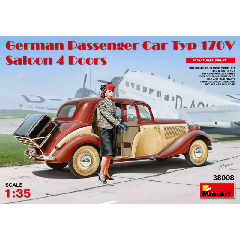 1:35 Miniart German Passenger CAR TYP 170V KIT