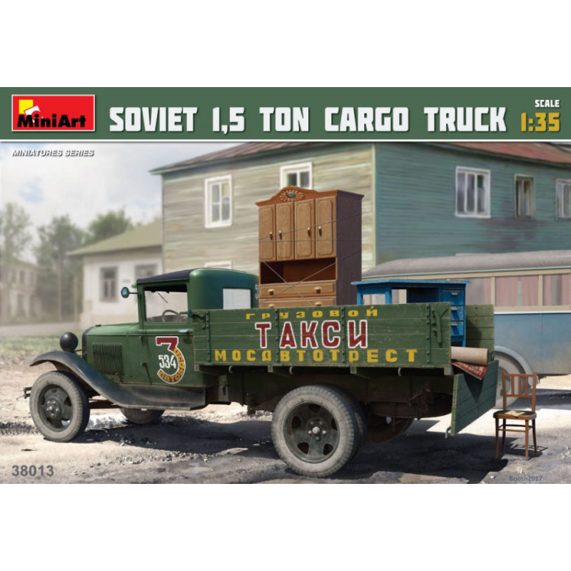 1:35 Miniart Soviet 1,5 TON Cargo Truck KIT