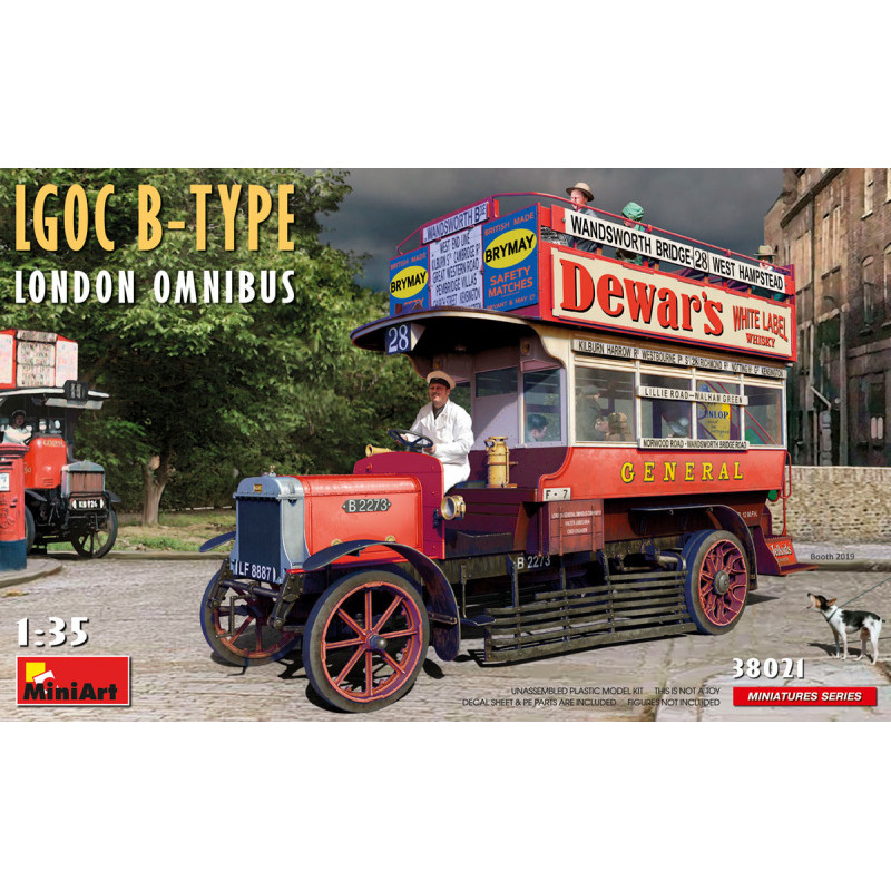 1:35 Miniart Lgoc B type London Omnibus KIT