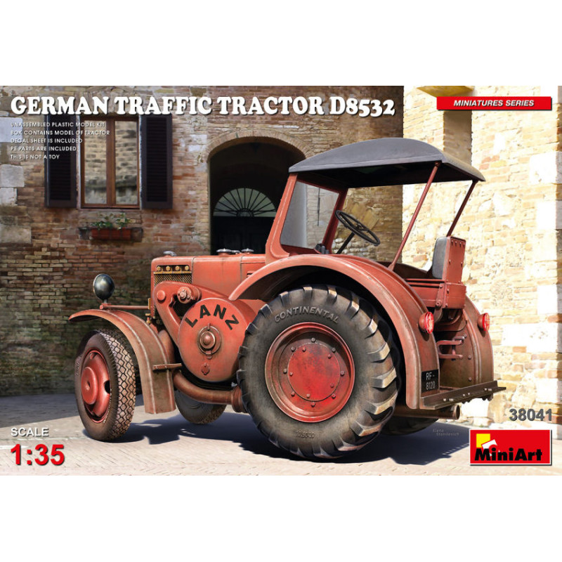 1:35 Miniart German Traffic Tractor D8532 KIT