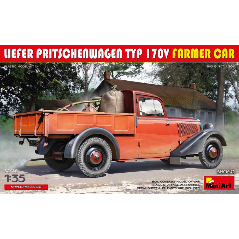 1:35 Miniart Liefer Pritschenwagen TYP 170V Farmer KIT