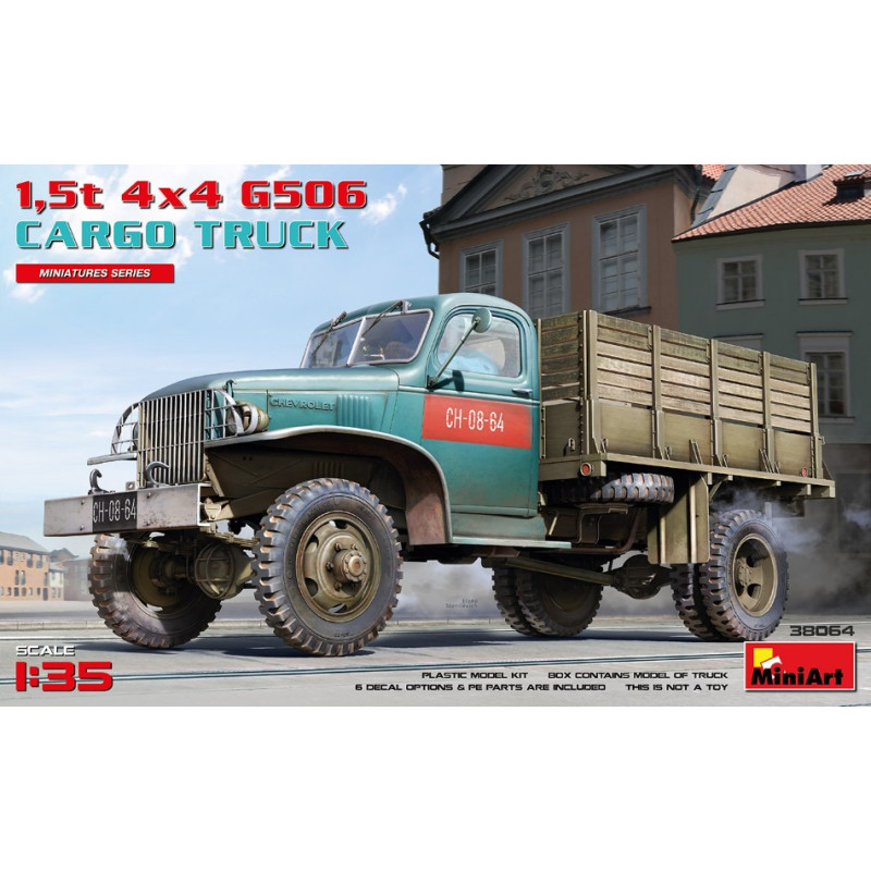 1:35 Miniart 1,5t 4x4 G506 Cargo Truck KIT