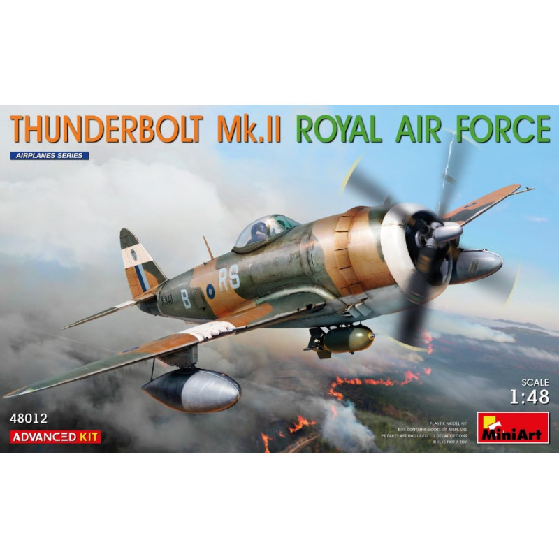 1:48 Miniart Thunderbolt Mk.ii Royal AIR Force KIT