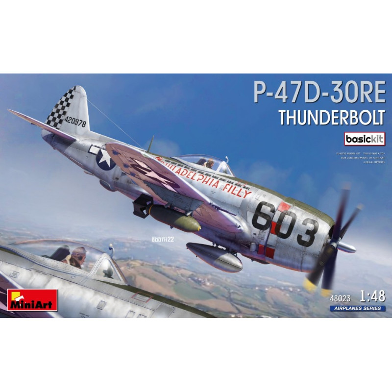 1:48 Miniart P 47D 30RE Thunderbolt Basic KIT