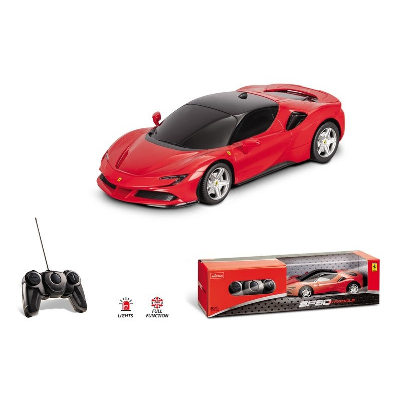 1:24 Mondo Motors Ferrari SF90 Stradale Rosso Radiocomando