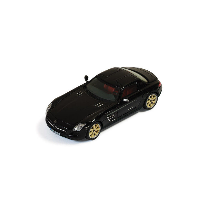 1:43 Ixo Model Mercedes SLS AMG (RSK8) 2011 Nero