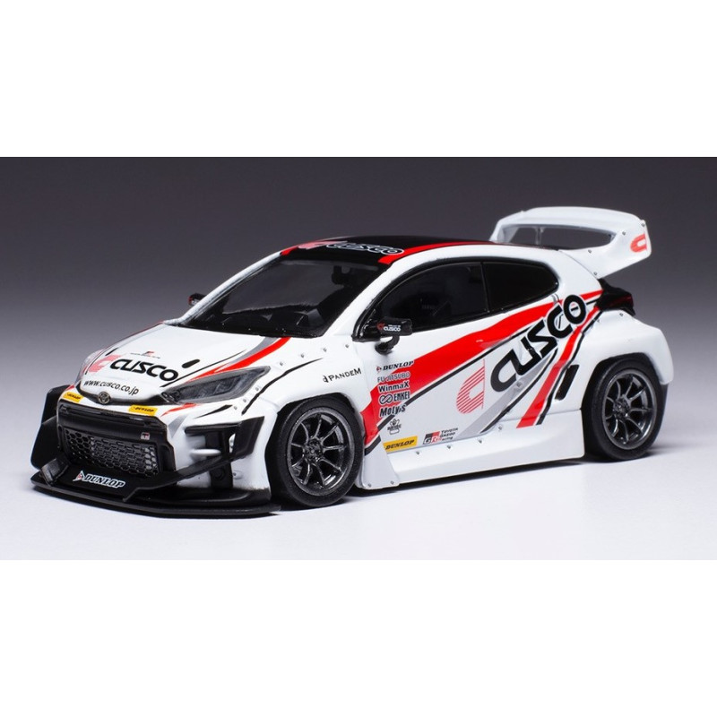 1:43 Ixo Model Toyota Yaris/pandem Bianco Cusco