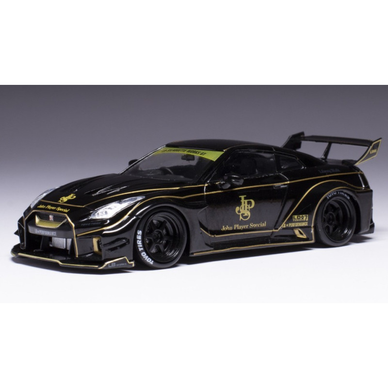 1:43 Ixo Model Nissan 35GT RR LB Silhouette Works GT 2019 JPS Nero