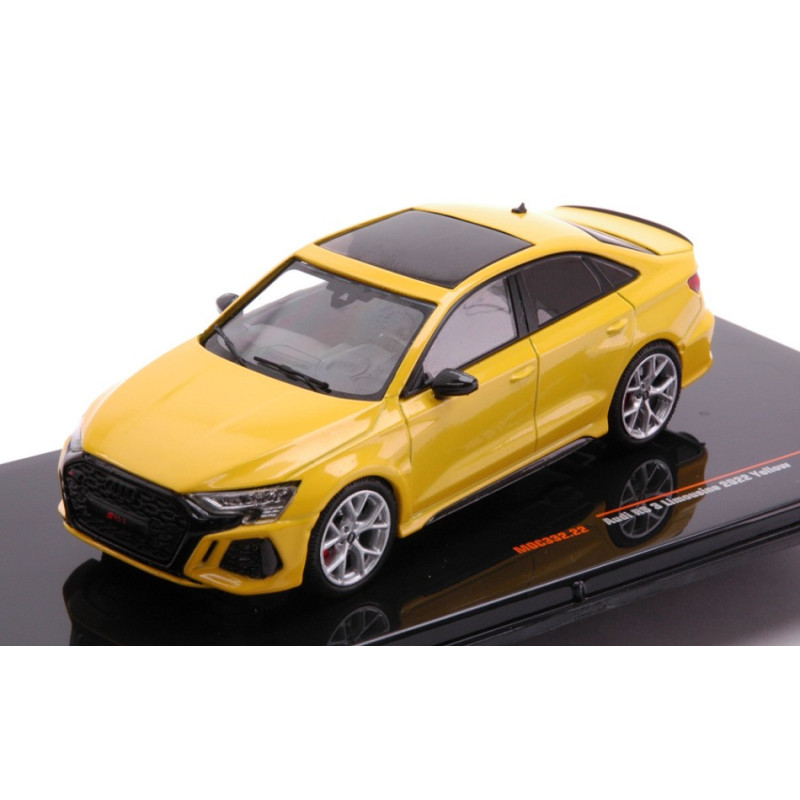 1:43 Ixo Model Audi RS3 2022 Giallo