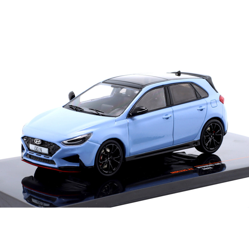 1:43 Ixo Model Hyundai i30 N 2022 Blu Chiaro