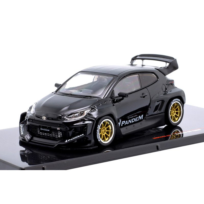 1:43 Ixo Model Toyota Pandem GR Yaris Nero