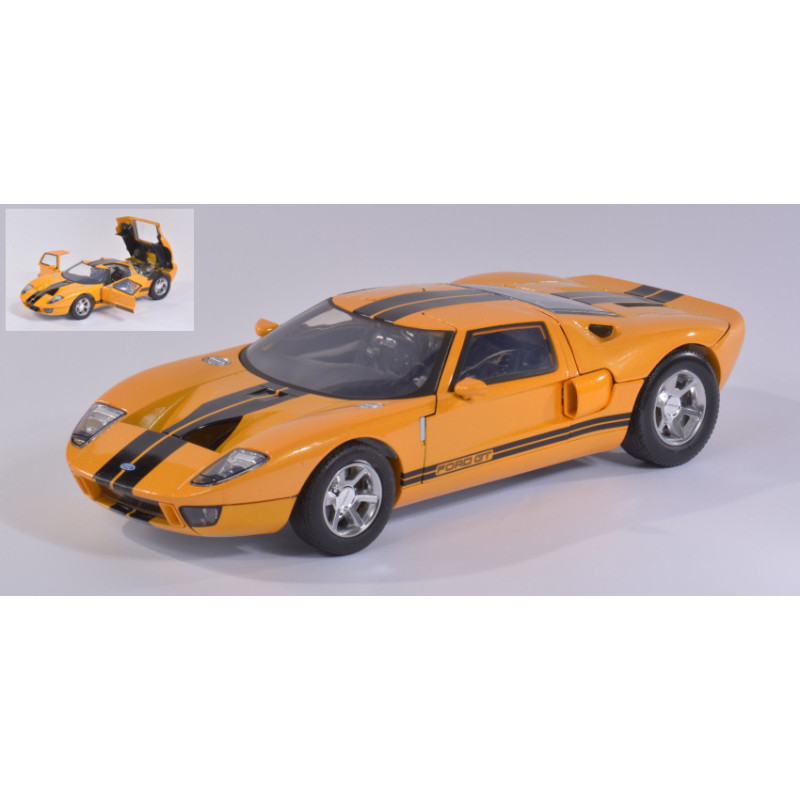 1:12 Motormax Ford GT Concept 2004 Giallo W/nero Stripes