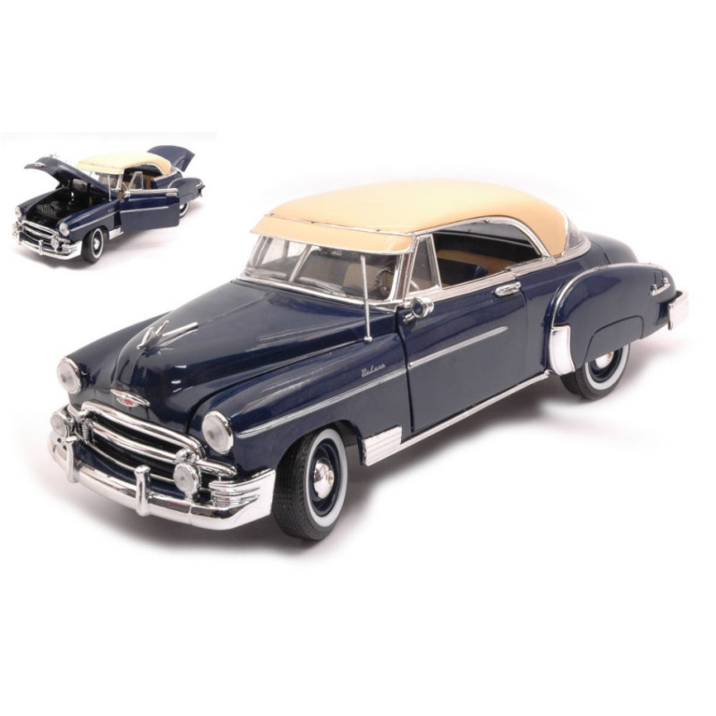 1:18 Motormax Chevrolet BEL AIR 1950 Blu Scuro