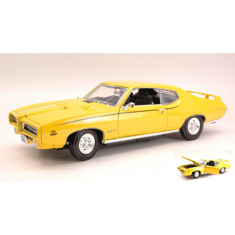 1:18 Motormax Pontiac GTO Judge 1969 Giallo