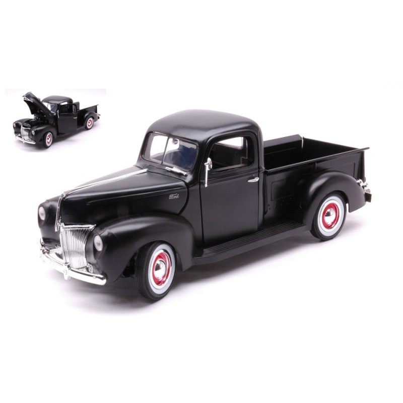 1:18 Motormax Ford Pick UP 1940 Nero Opaco