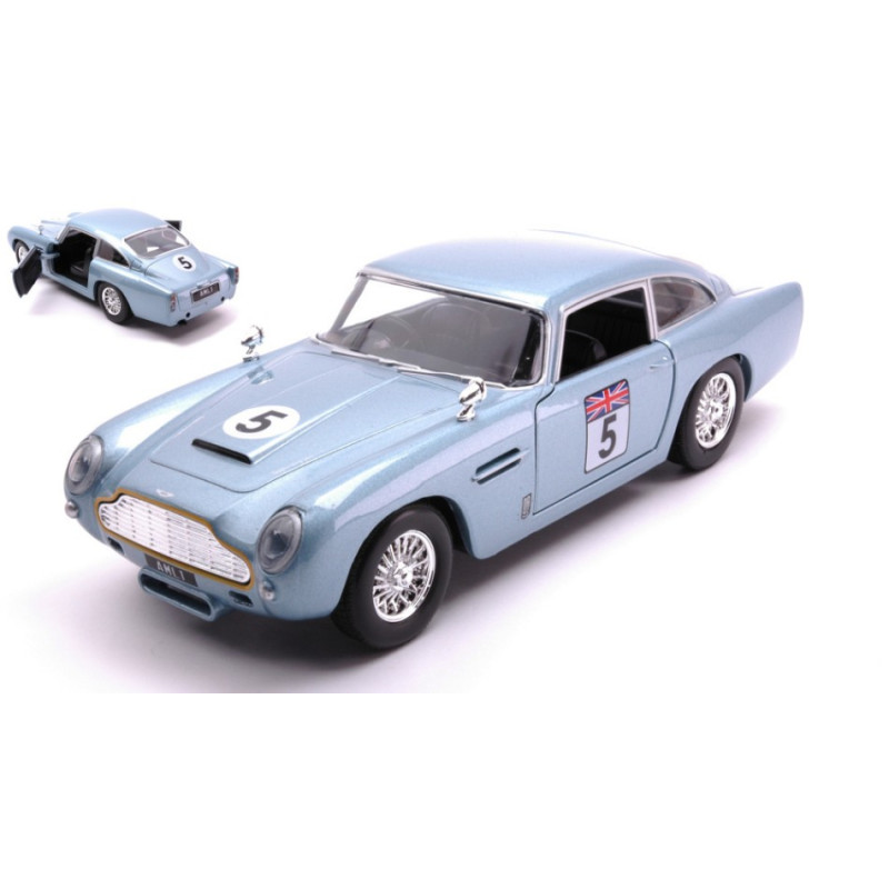 1:24 Motormax Aston Martin DB5 N5 GT Racing Blu