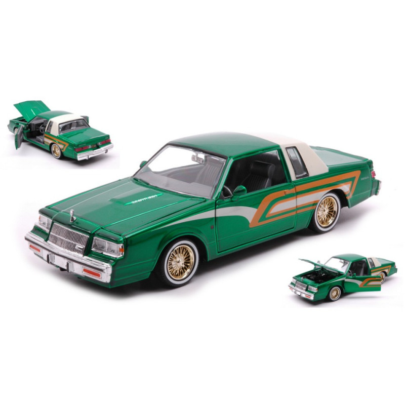 1:24 Motormax Buick Regal 1987 Verde