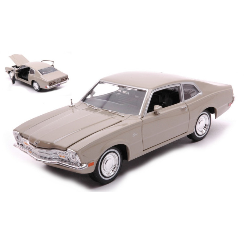 1:24 Motormax Mercury Comet Forgetten Classics Series 1971 Beige