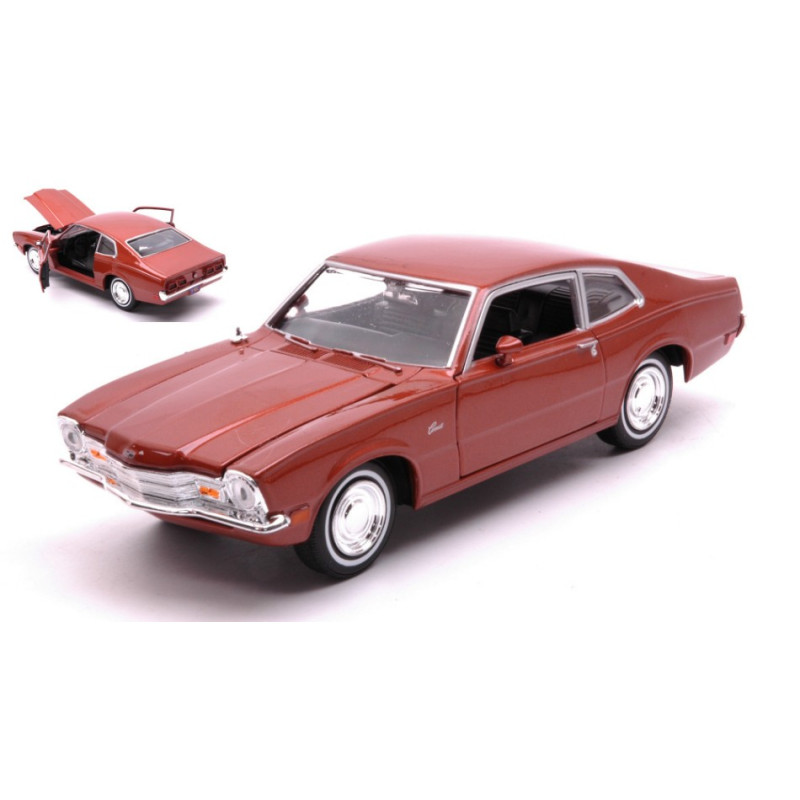 1:24 Motormax Mercury Comet Forgetten Classic Series  1971 Marrone