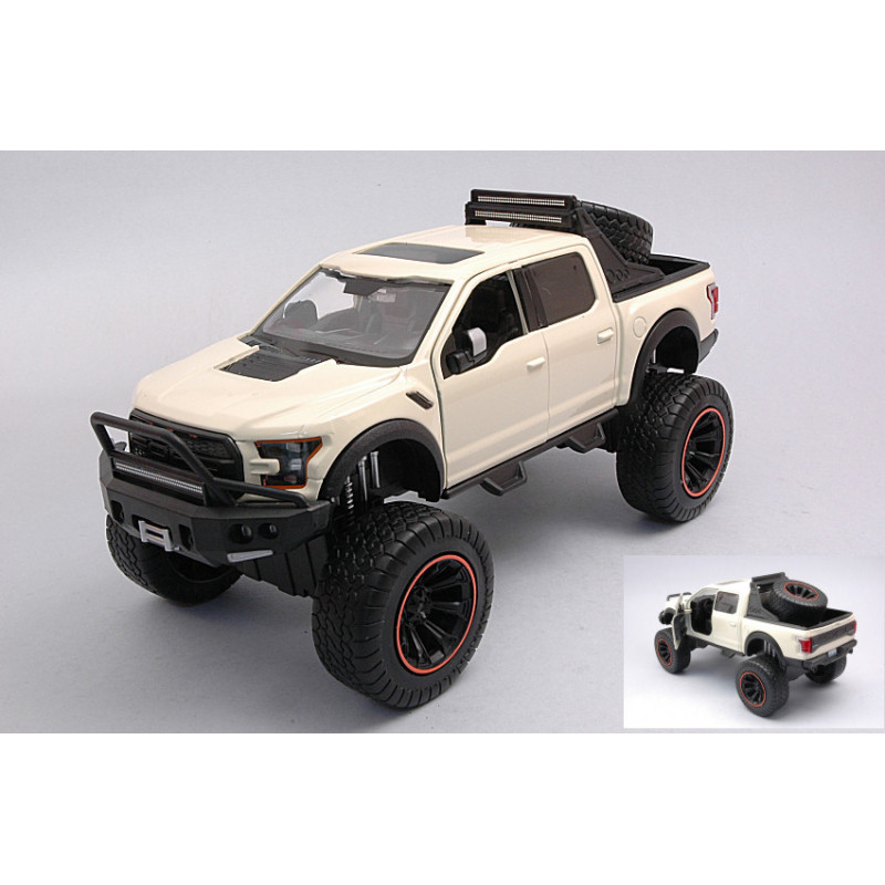 1:24 Motormax Ford F 150 Raptor 2017 OFF Road Crema 1:27