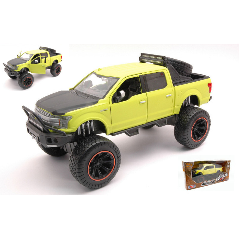 1:24 Motormax Ford F 150 Raptor 2017 OFF Road Verde 1:27