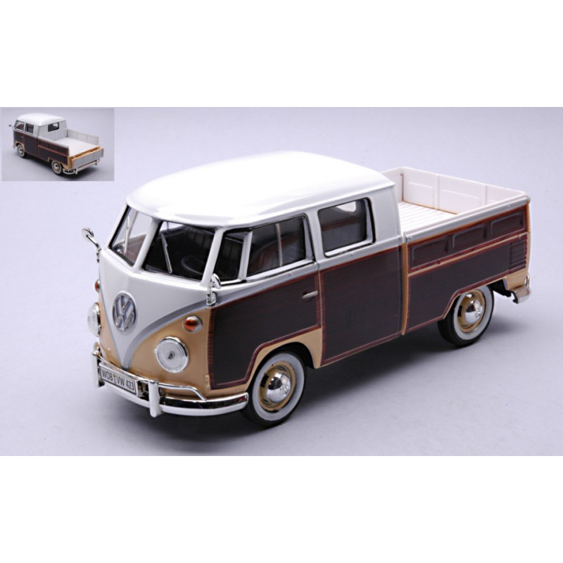 1:24 Motormax VW Type 2 (T1) Pick UP Marrone