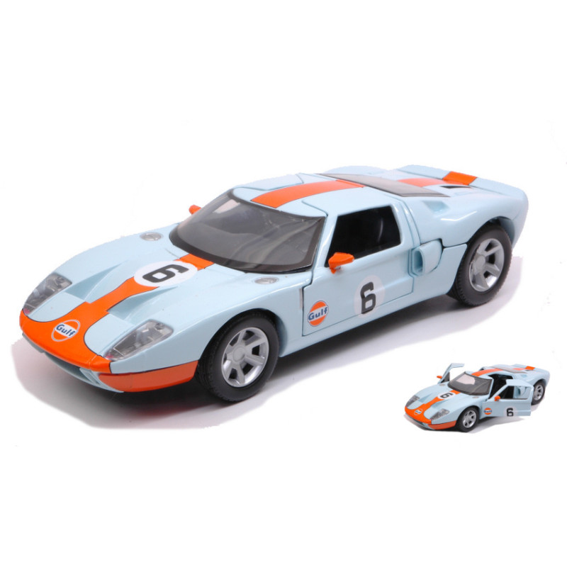 1:24 Motormax Ford GT Concept 2004 Gulf Series