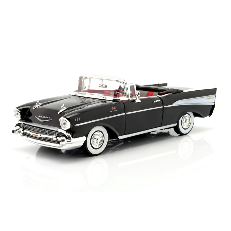 1:18 Motormax Chevrolet BEL AIR Spider 1957 Dr.no James Bond licenza DI Uccidere Apribile