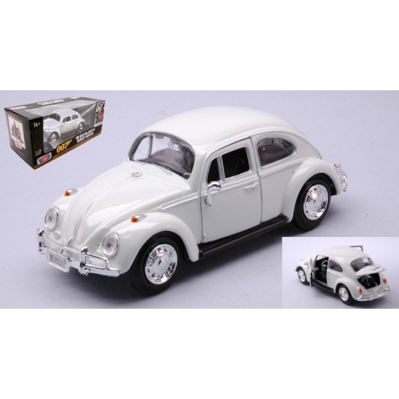 1:24 Motormax VW Beetle 1967 007 James Bond ON HER Majesty's Secret